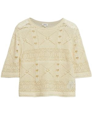S.oliver Pullover - Natur