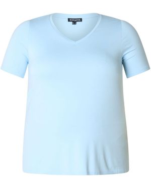 Base Level Curvy T-Shirt Alba - Blau