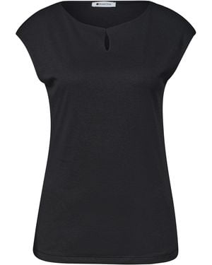 Street One Shirt - Schwarz