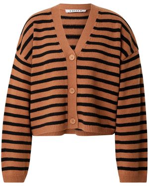 EDITED Strickjacke Edana - Braun