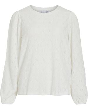 Vila Shirt Viasta - Weiß