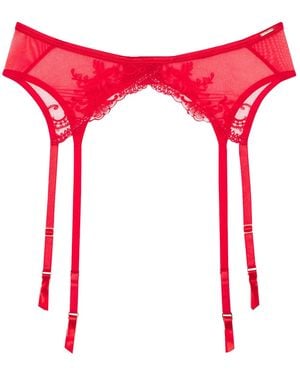 Bluebella Strumpfhalter - Rot