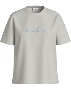 Vila T-Shirt - Grau