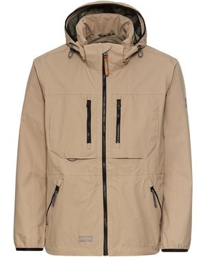 Camel Active Texxxactive Windbreaker Mit Abnehmbarer Kapuze - Natur