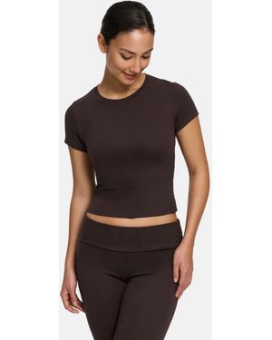 cfab Shirt Cotton T-Shirt - Braun