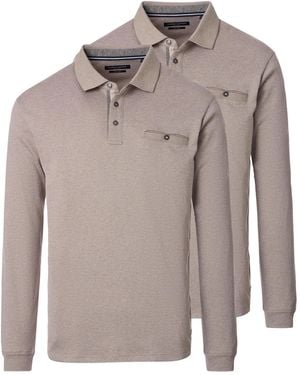 CASA MODA Shirt Basic - Grau