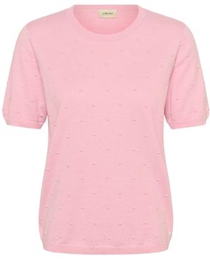 Cream Pullover Crhanne - Pink