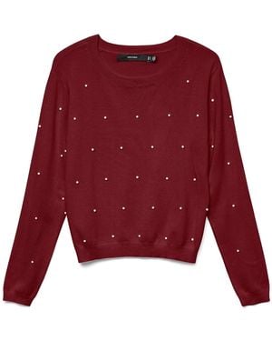 Vero Moda Pullover Vmglory - Rot