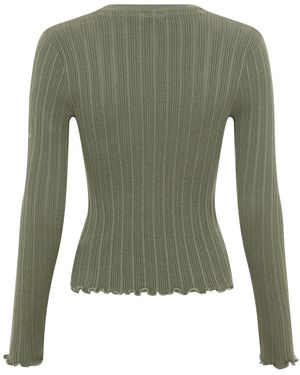 Kangaroos Strickjacke - Grün