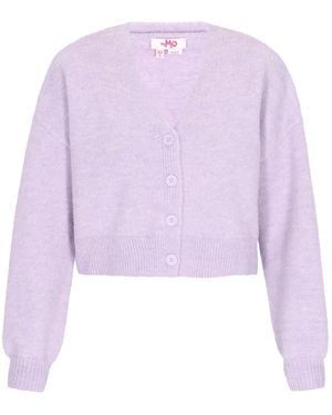 myMo Strickjacke Young Fashion - Lila