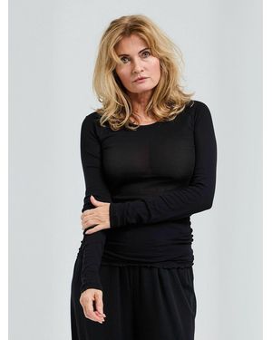 Seamless Basic T-Shirt Cotton - Schwarz