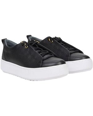 Desa Sneaker Low Schnürschuhe - Schwarz