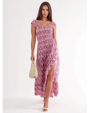 Busem Maxi Kleid - Pink