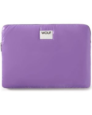 Wouf Laptoptasche Glossy - Lila