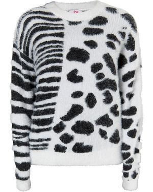 myMo Pullover 'Biany' - Weiß