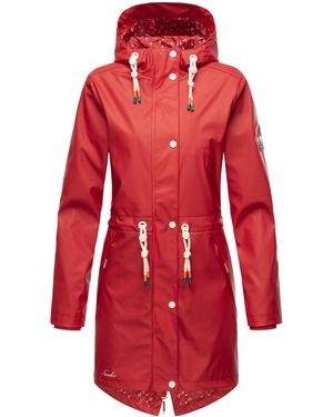 Navahoo Jacke 'Tropical Storm' - Rot