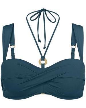 Triumph Bustier-Bikini-Top Summer Twist - Blau