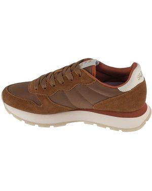 Sun 68 Sneaker Low Ally Solid - Braun