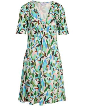 VICCI Germany Jerseykleid, Mit Raffungen An Der Schulter - Grün