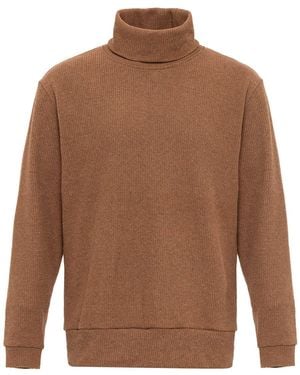 Antioch Full Turtleneck Pullover - Braun
