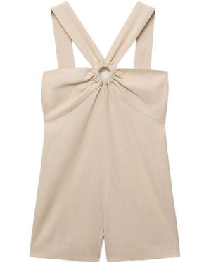 Mango Jumpsuit Super - Natur
