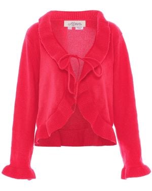 Aleva Strickjacke - Rot