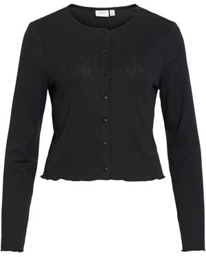 Vila Strickjacke Vimaggie - Schwarz