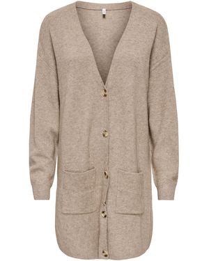 ONLY Strickjacke Onlibi - Natur