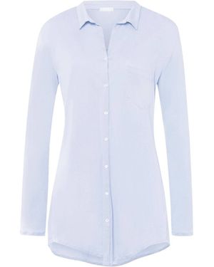 Hanro Nachthemd Cotton Deluxe - Weiß