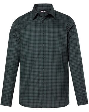 Men Plus Hemd - Grün