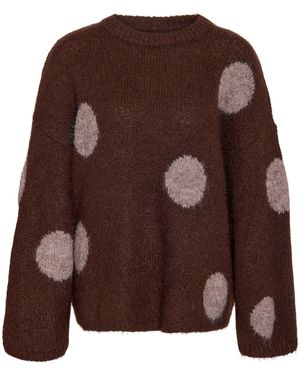 Noisy May Pullover Sutton - Braun