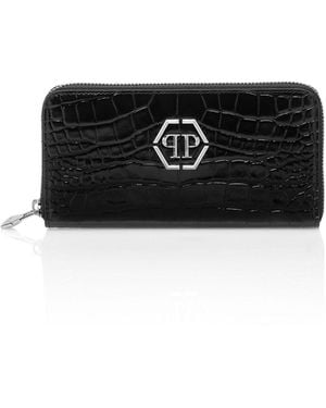 Philipp Plein Portemonnaie - Schwarz