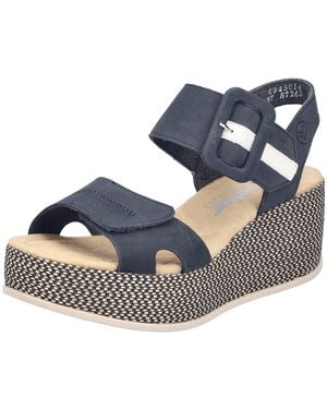 Rieker Sandale - Blau