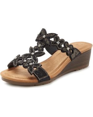 vivance active Sandale - Schwarz