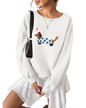 GORHEY Sweatshirt - Weiß