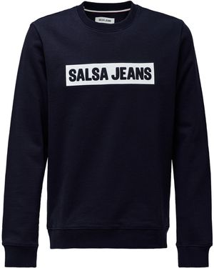 Salsa Jeans Sweatshirt - Blau