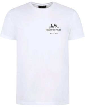 ESTEEM T-Shirt Slection Prive - Weiß