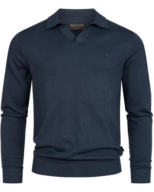 INDICODE Pullover Hagen - Blau