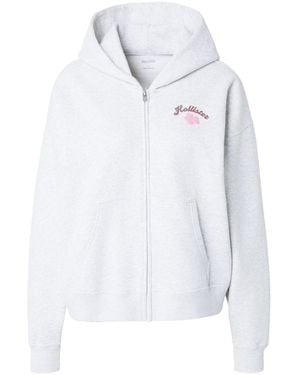 Hollister Sweatjacke - Weiß