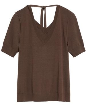 Comma, Pullover - Braun