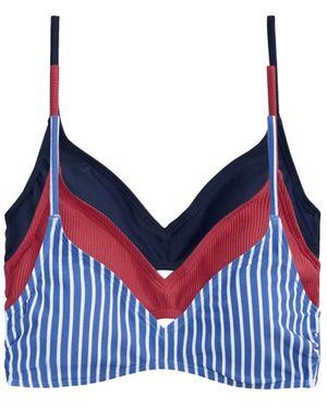 The Set Bikinitop - Blau