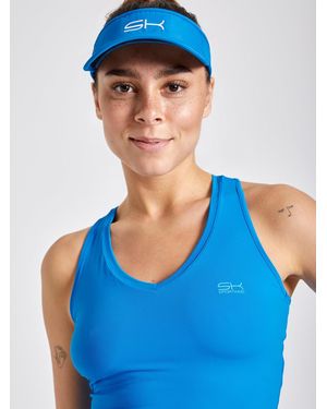 SPORTKIND Sportcap Sun Visor - Blau