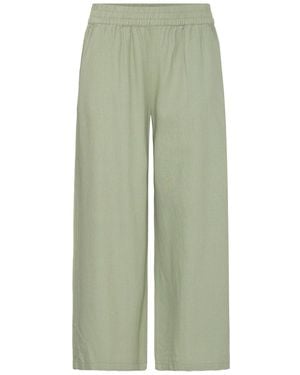 Oxmo Loungehose Oxninna Linen Mix - Grün
