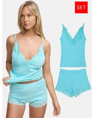 Tazzio Shorty F909 - Blau