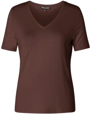 Base London T-Shirt - Braun