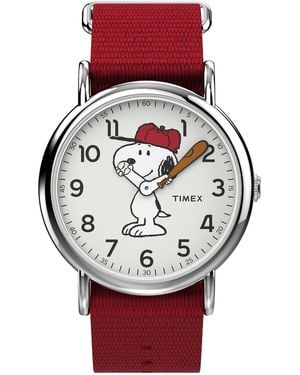 Timex Analoguhr Peanuts Snoopy - Rot