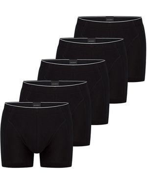 Schiesser Boxershorts 95/5 Originals Organic Cotton - Schwarz