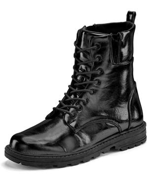 Lascana Schnürstiefelette - Schwarz