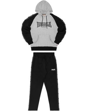 Lonsdale London Jogginganzug Holburn - Schwarz