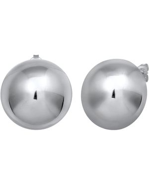 Elli Jewelry Ohrstecker Kugel - Grau